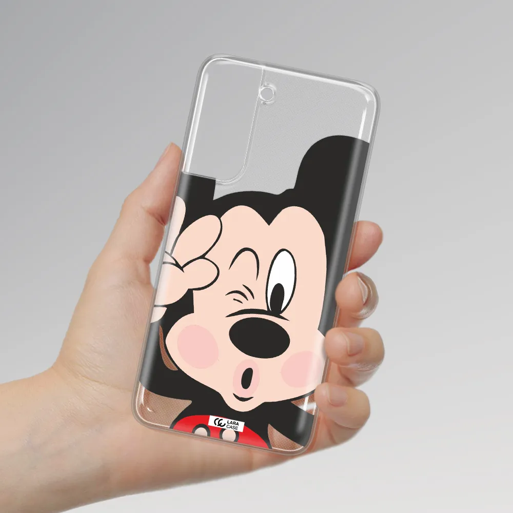 Mickey Mouse Samsung A21 Fe Clear TPU Case
