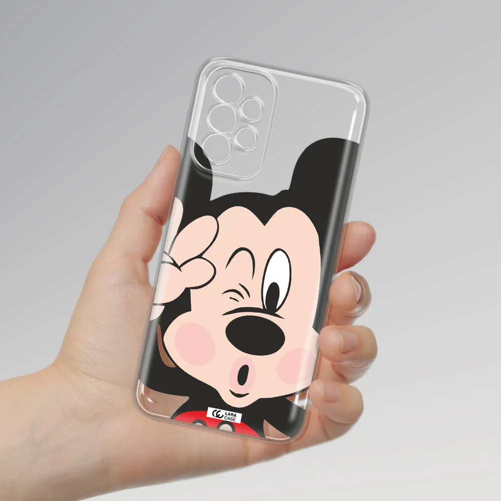 Mickey Mouse Samsung A23 5G Clear Tpu Case