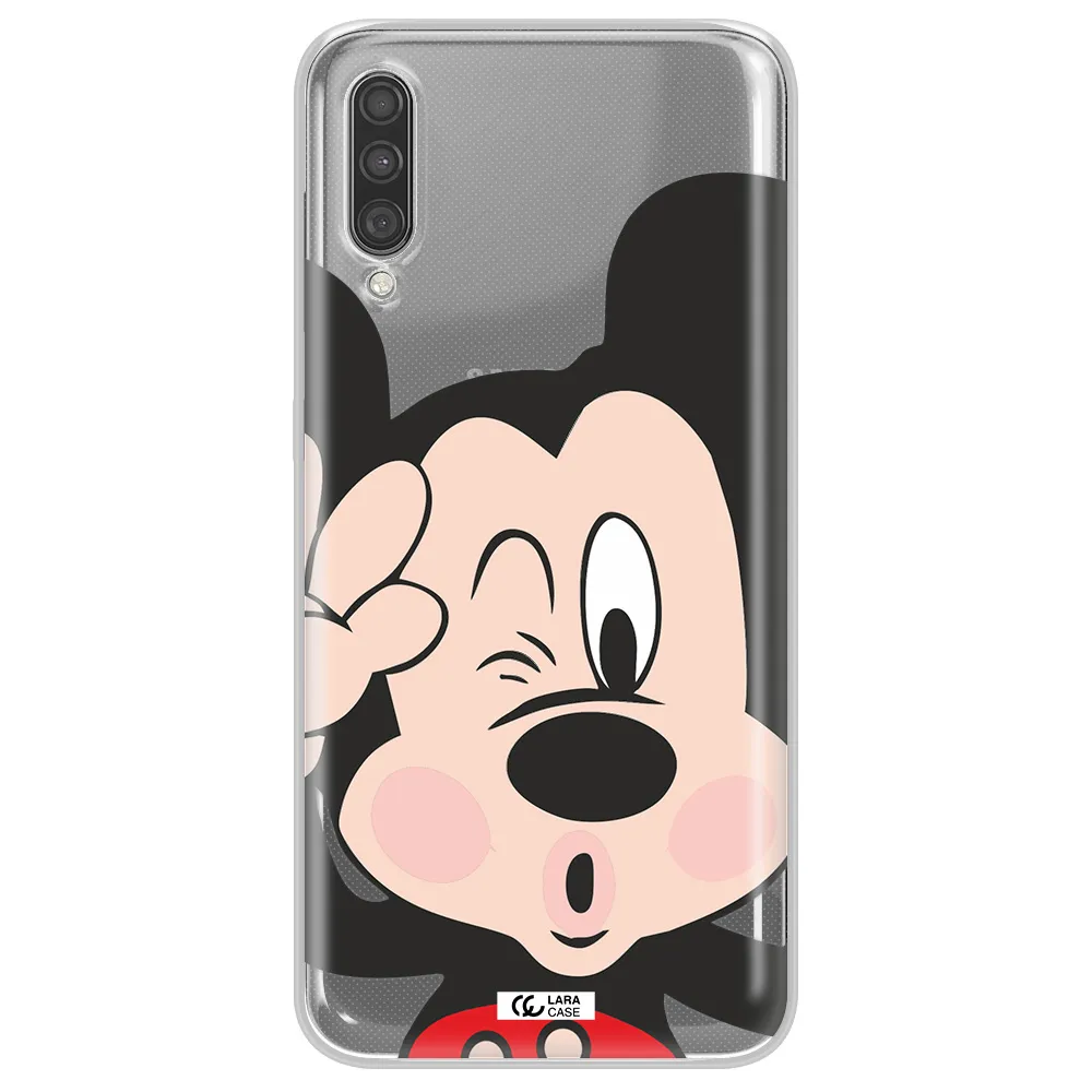 Mickey Mouse Samsung A30S Clear TPU Case