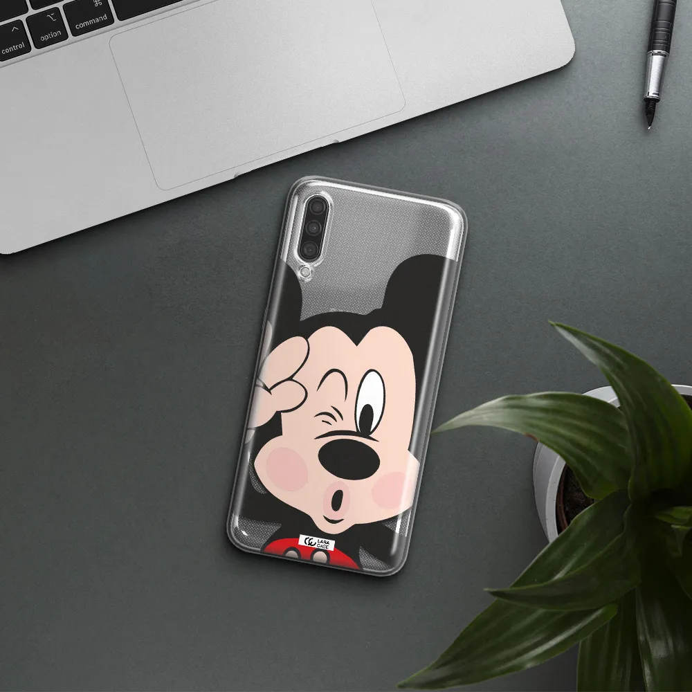 Mickey Mouse Samsung A30S Clear TPU Case