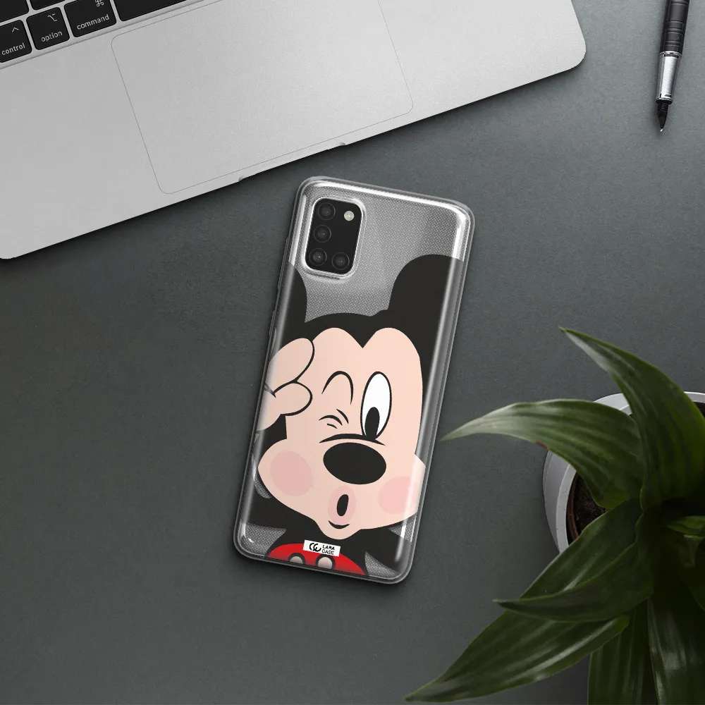 Mickey Mouse Samsung A31 Clear TPU Case