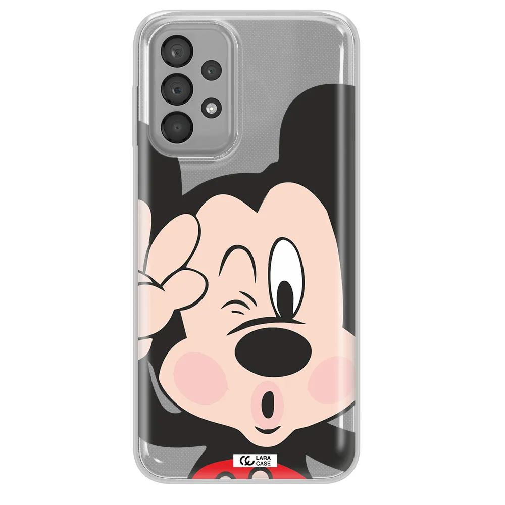 Mickey Mouse Samsung A33 Clear TPU Case