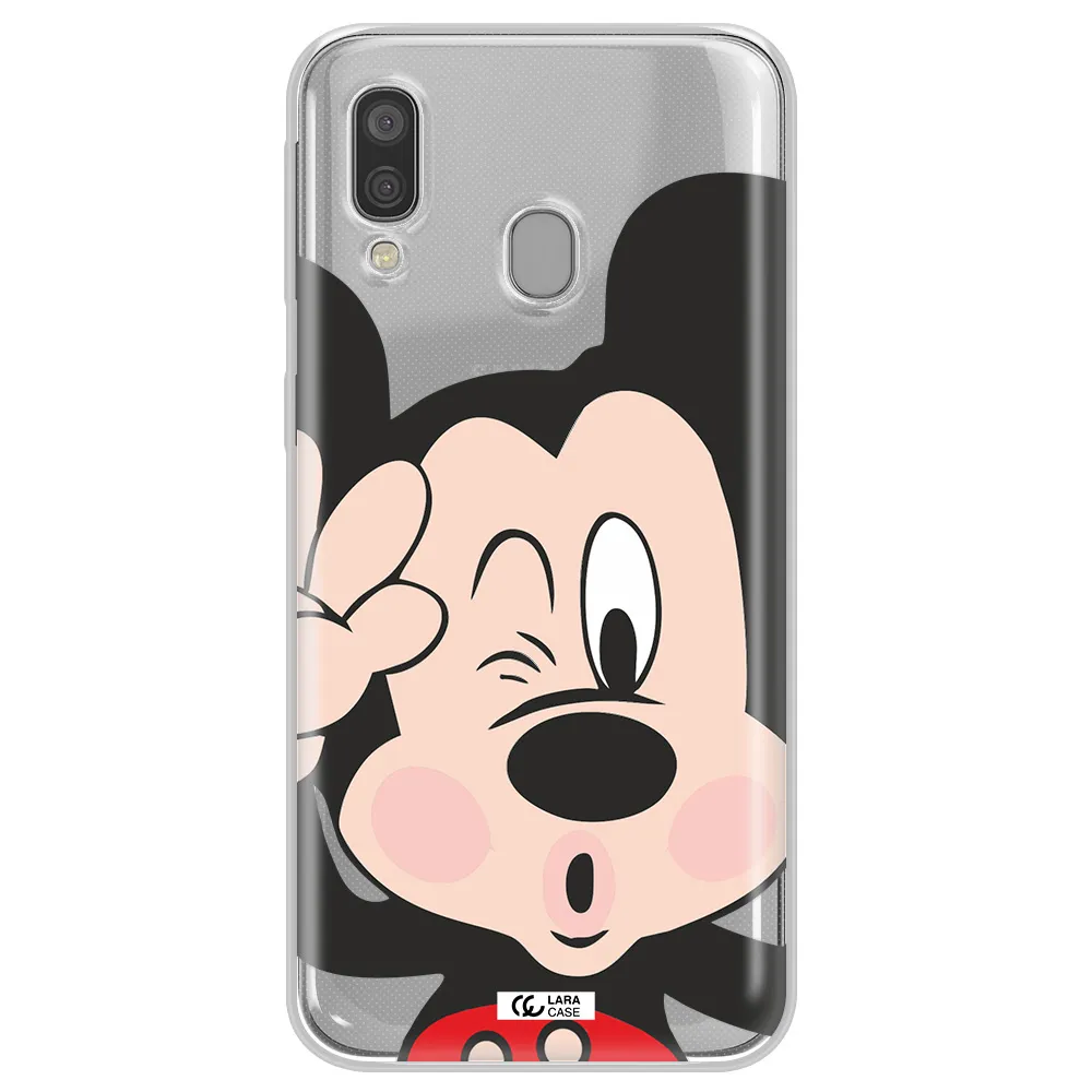 Mickey Mouse Samsung A40 Clear TPU Case