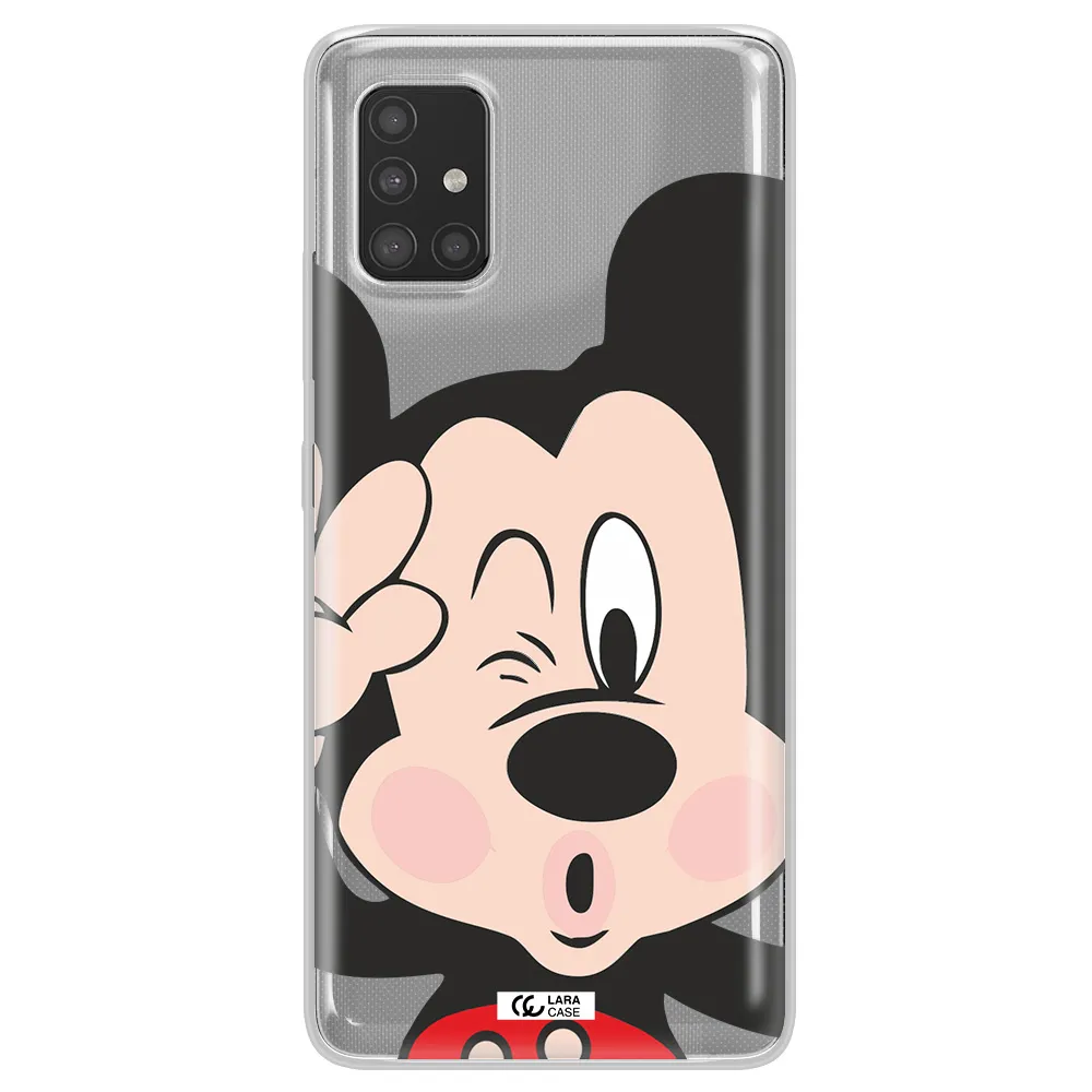 Mickey Mouse Samsung A51 Clear TPU Case