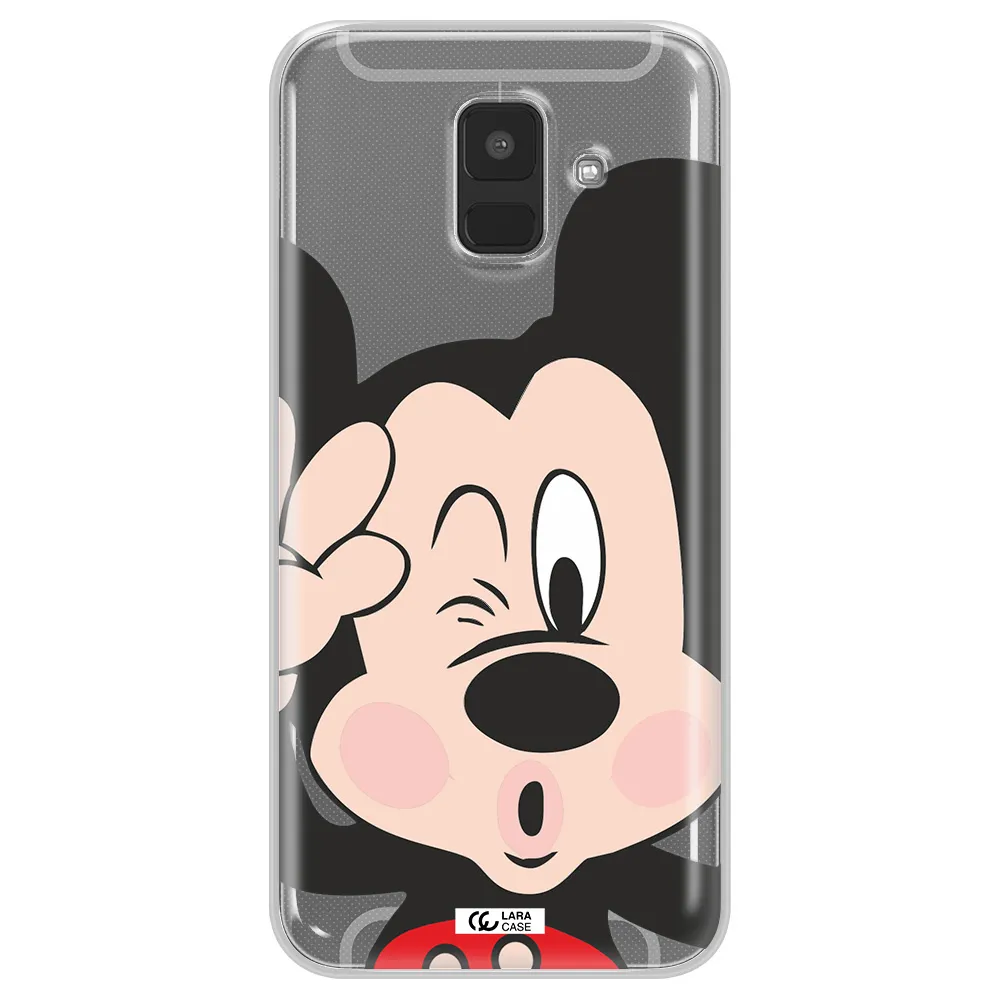 Mickey Mouse Samsung A6 Clear TPU Case