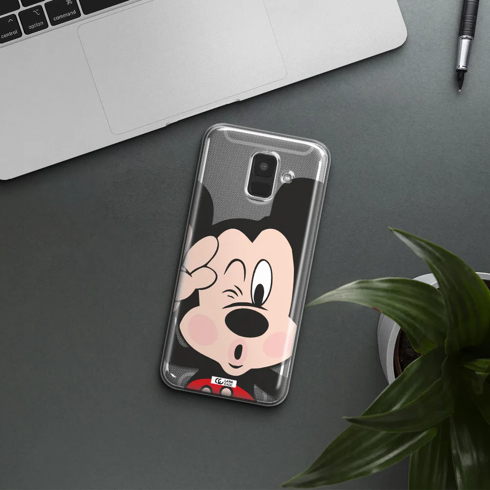 Mickey Mouse Samsung A6 Clear TPU Case