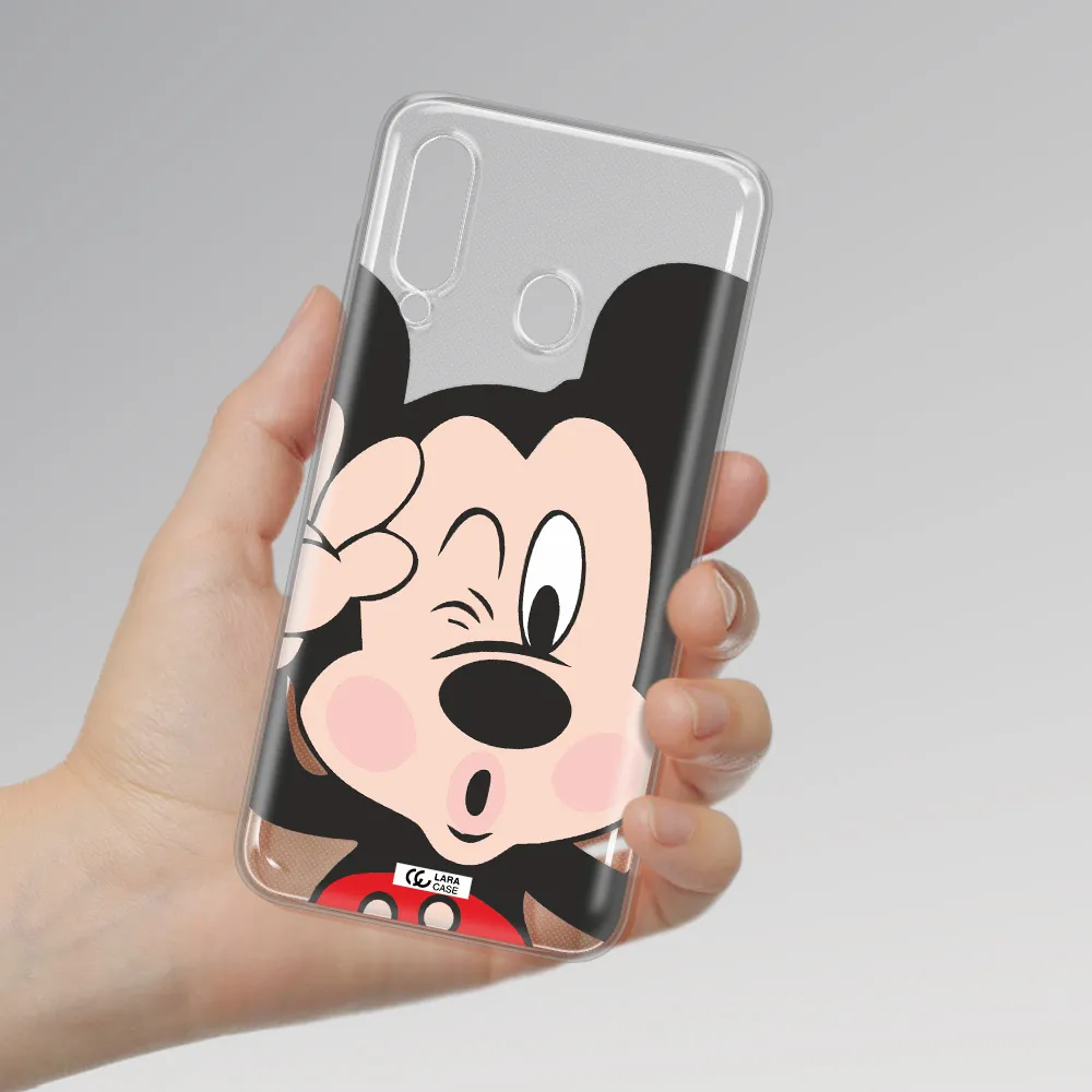 Mickey Mouse Samsung A60 Clear TPU Case