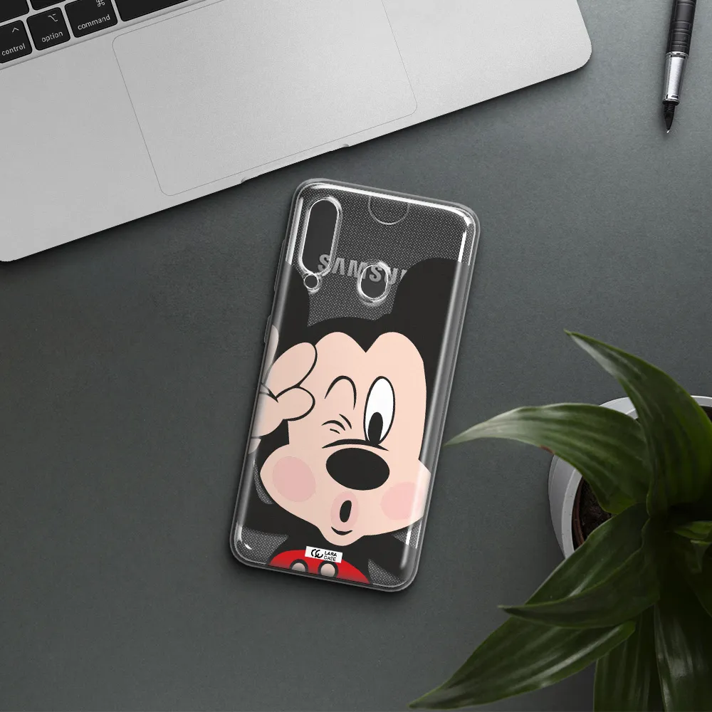 Mickey Mouse Samsung A60 Clear TPU Case