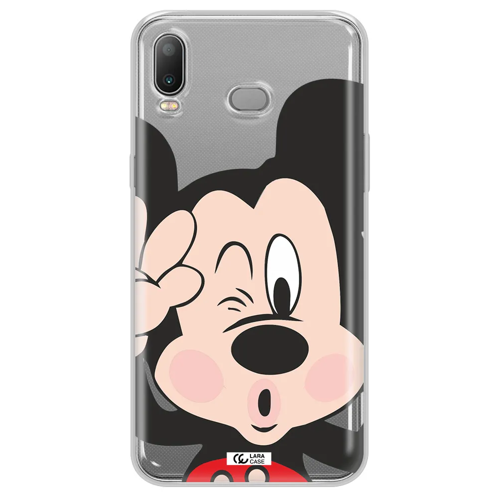 Mickey Mouse Samsung A6S Clear TPU Case