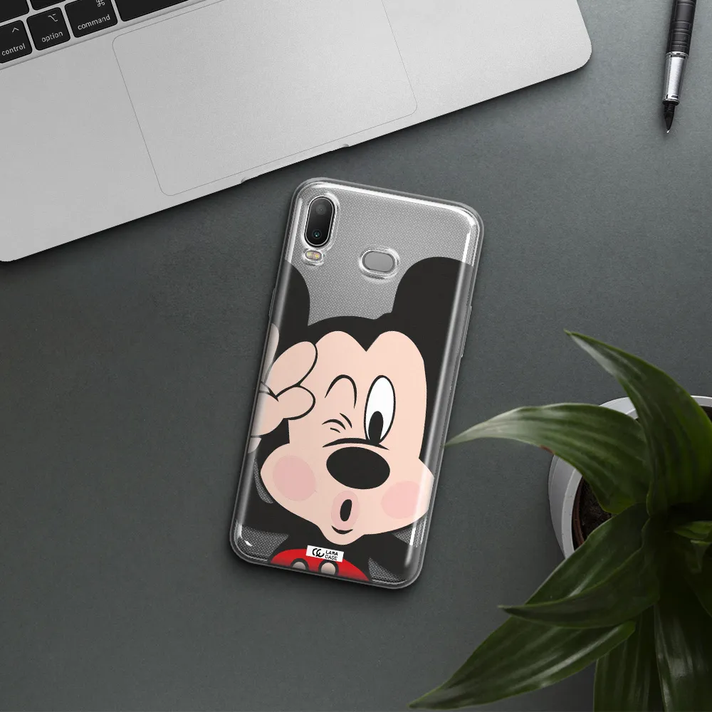 Mickey Mouse Samsung A6S Clear TPU Case