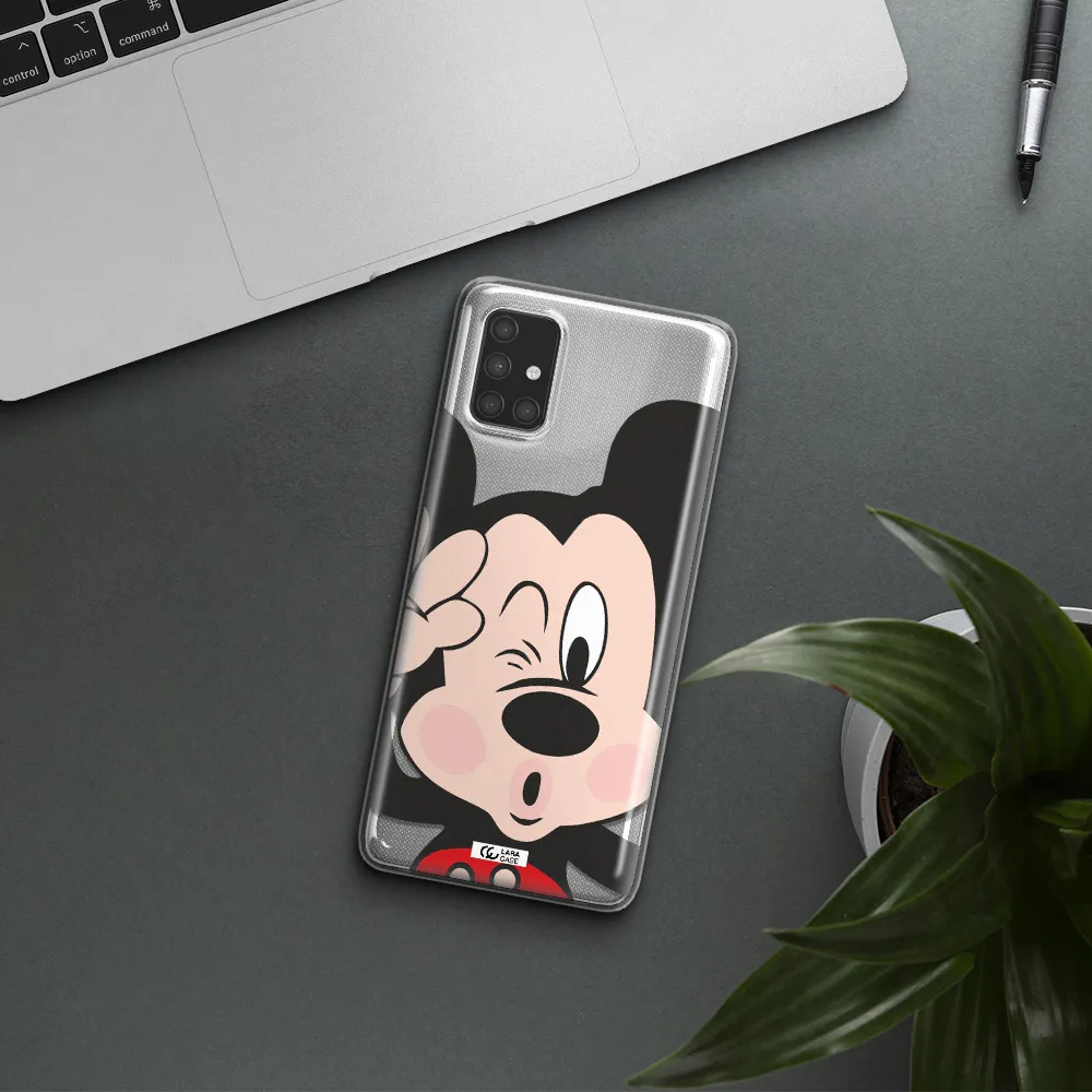 Mickey Mouse Samsung A71 Clear TPU Case