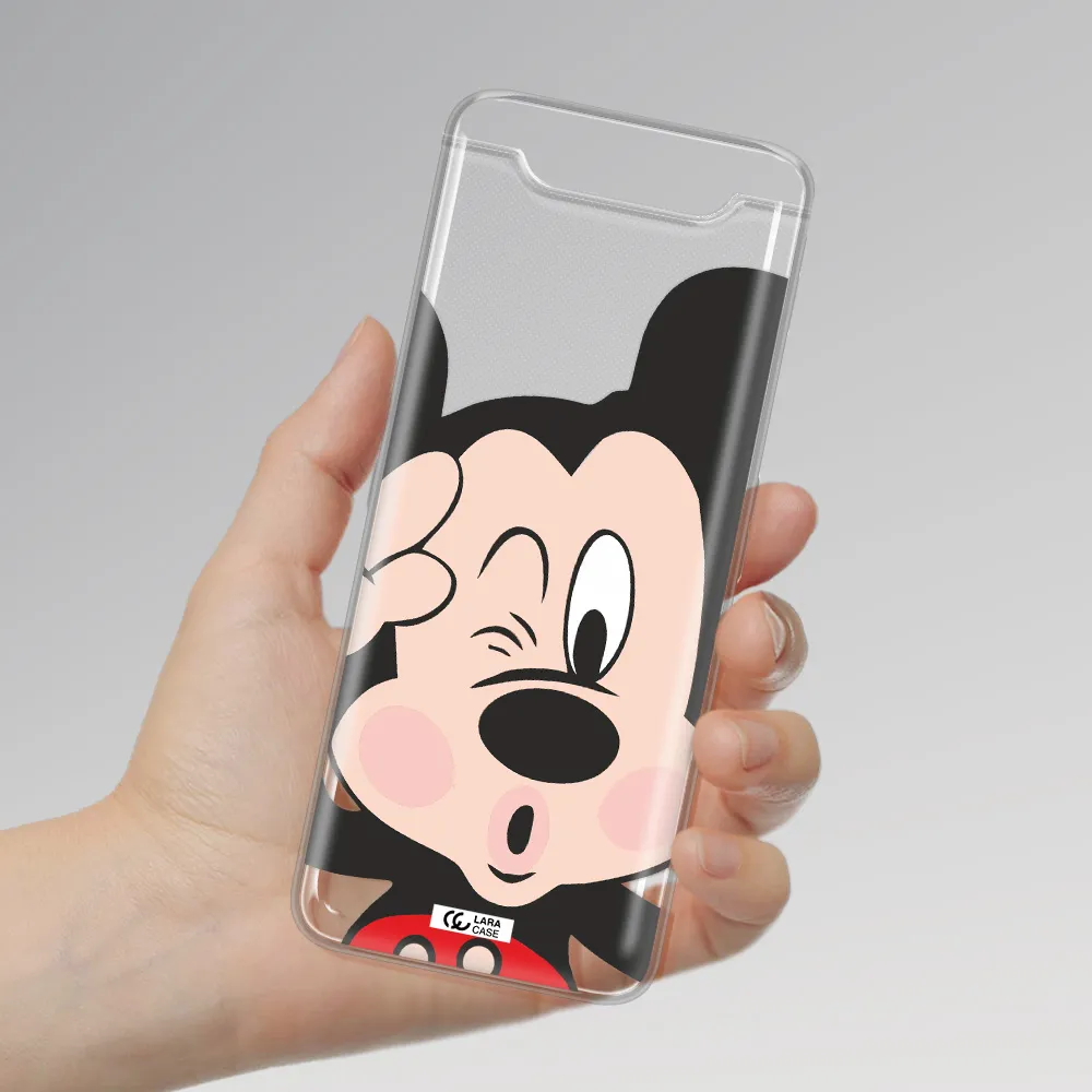 Mickey Mouse Samsung A80 Clear TPU Case