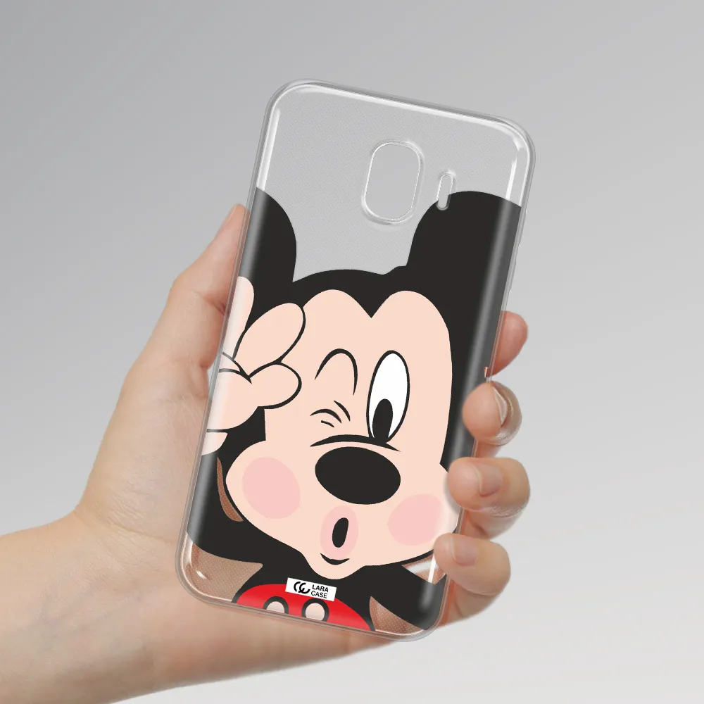 Mickey Mouse Samsung J4 Clear TPU Case