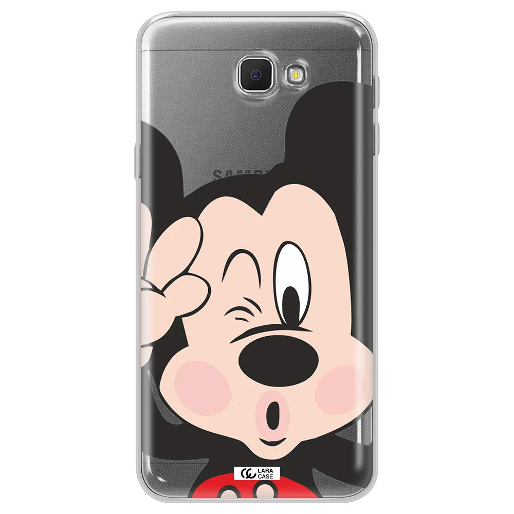 Mickey Mouse Samsung J5 Prime Clear TPU Case