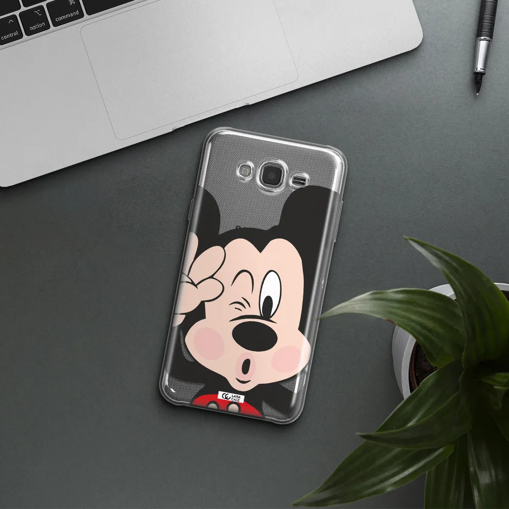 Mickey Mouse Samsung J7 Clear TPU Case