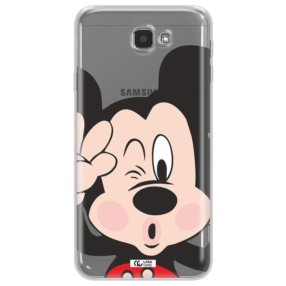 Mickey Mouse Samsung J7 Prim Clear TPU Case