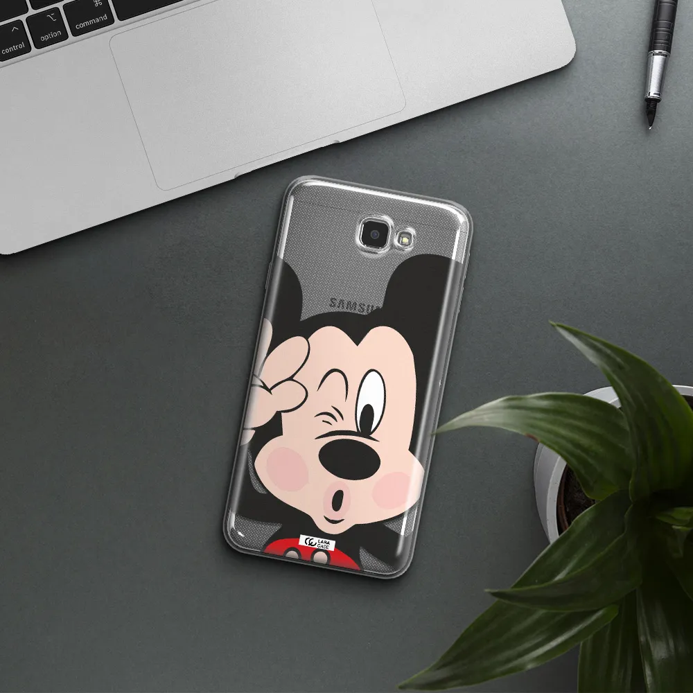 Mickey Mouse Samsung J7 Prim Clear TPU Case