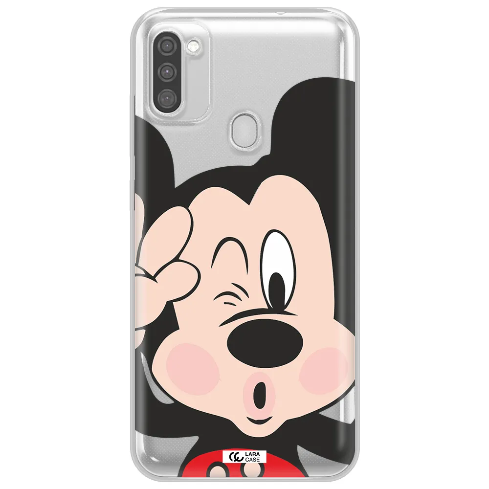 Mickey Mouse Samsung M11 Clear TPU Case