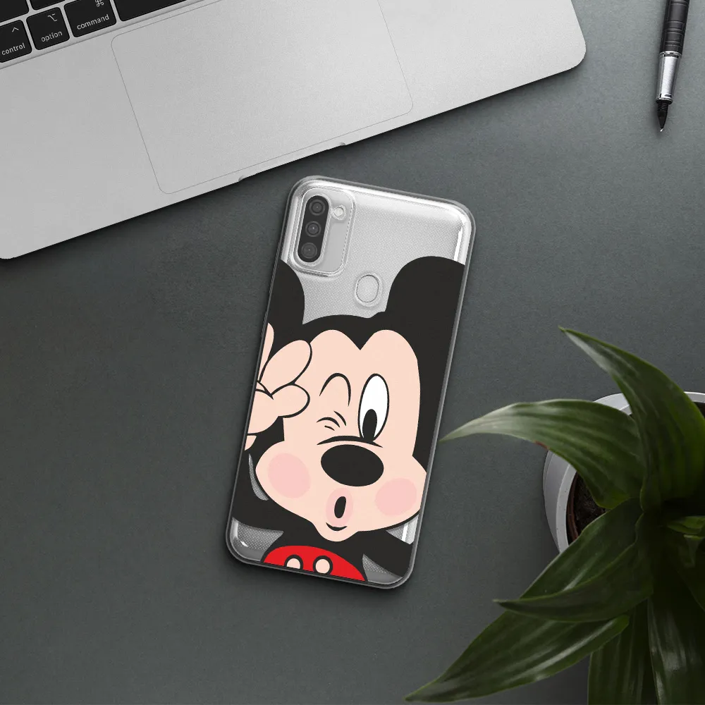 Mickey Mouse Samsung M11 Clear TPU Case