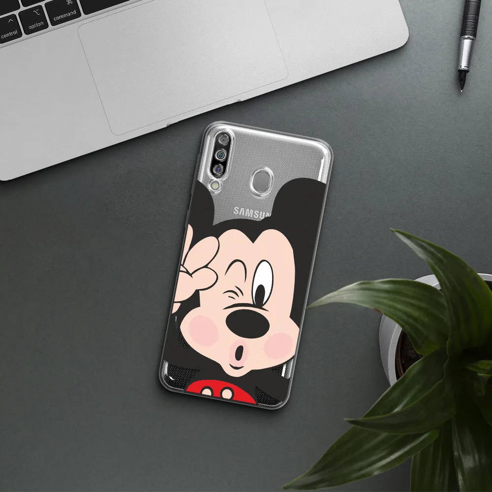 Mickey Mouse Samsung M30 Clear TPU Case