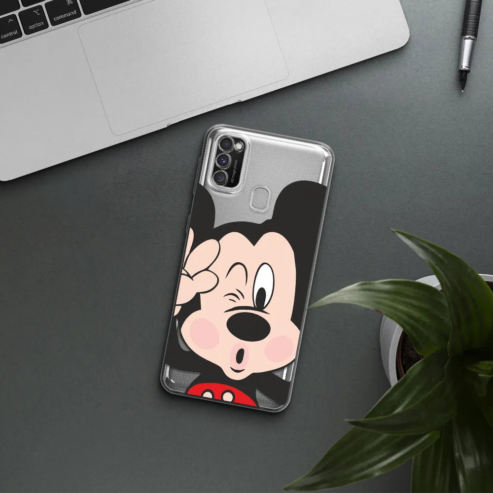 Mickey Mouse Samsung M30S Clear TPU Case