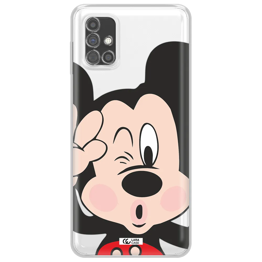 Mickey Mouse Samsung M51 Clear TPU Case