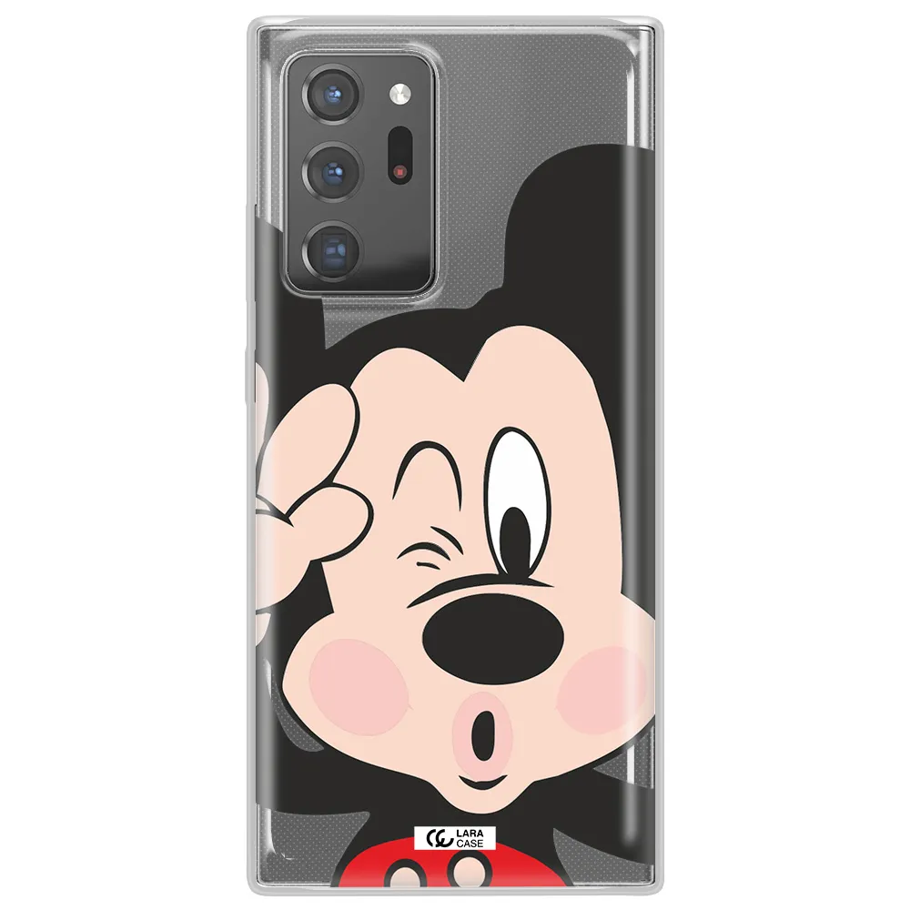 Mickey Mouse Samsung Note 20 Ultra Clear TPU Case