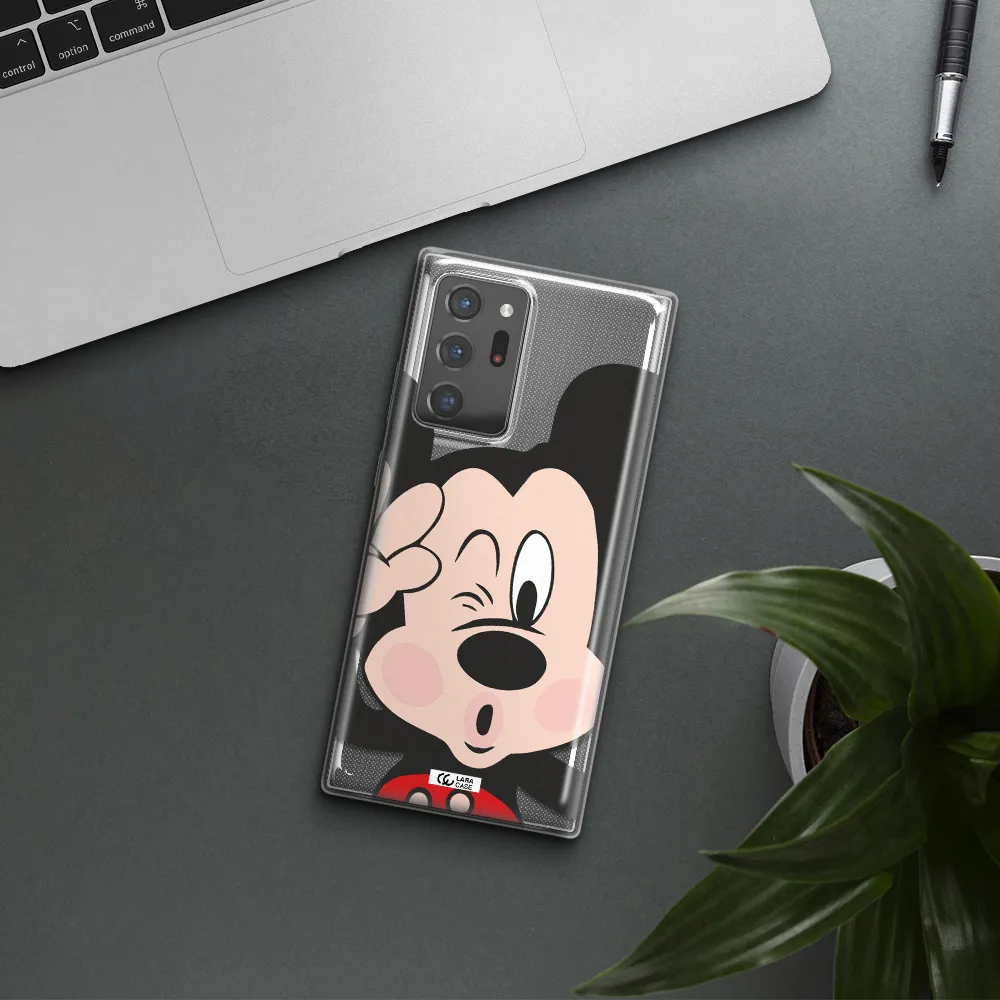 Mickey Mouse Samsung Note 20 Ultra Clear TPU Case