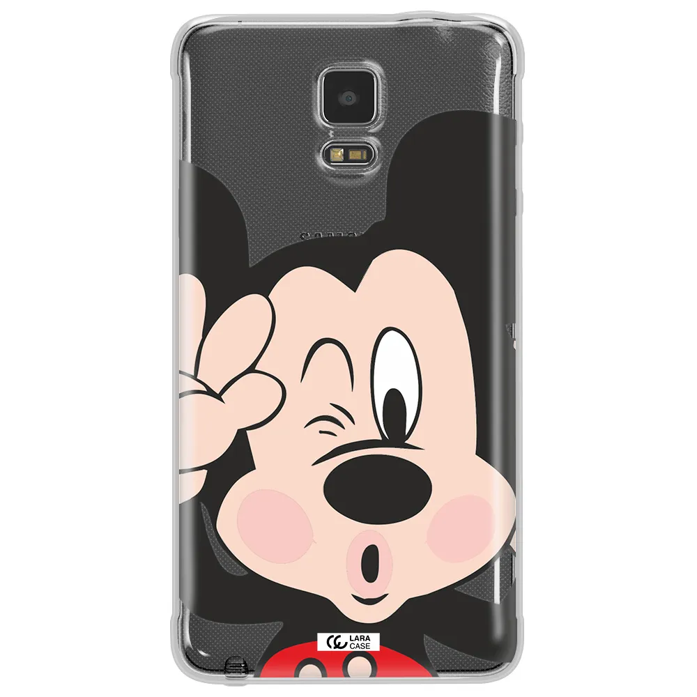 Mickey Mouse Samsung Note 4 Clear TPU Case