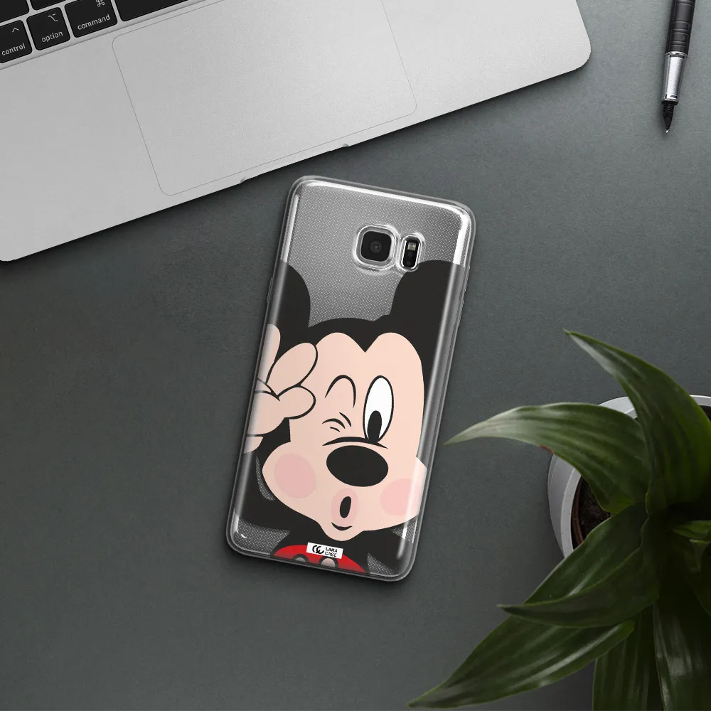 Mickey Mouse Samsung Note 5 Clear TPU Case
