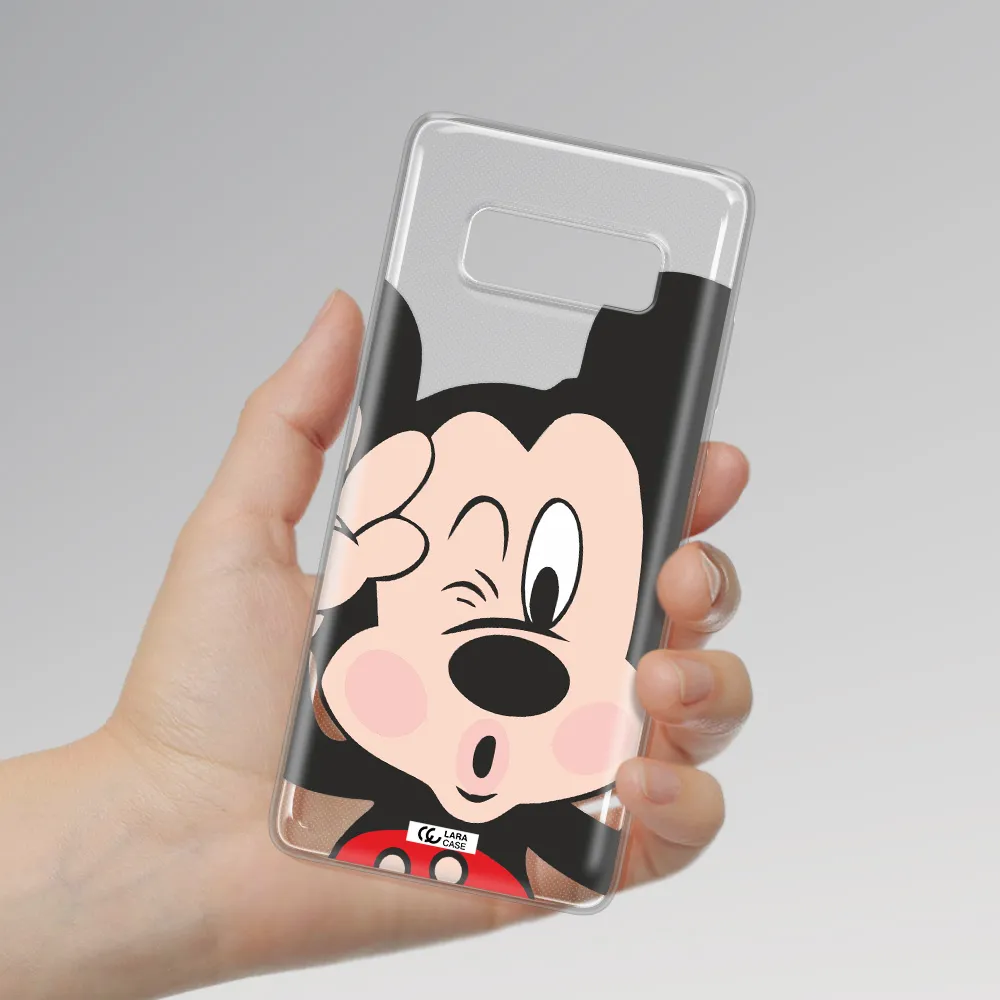 Mickey Mouse Samsung Note 8 Clear TPU Case