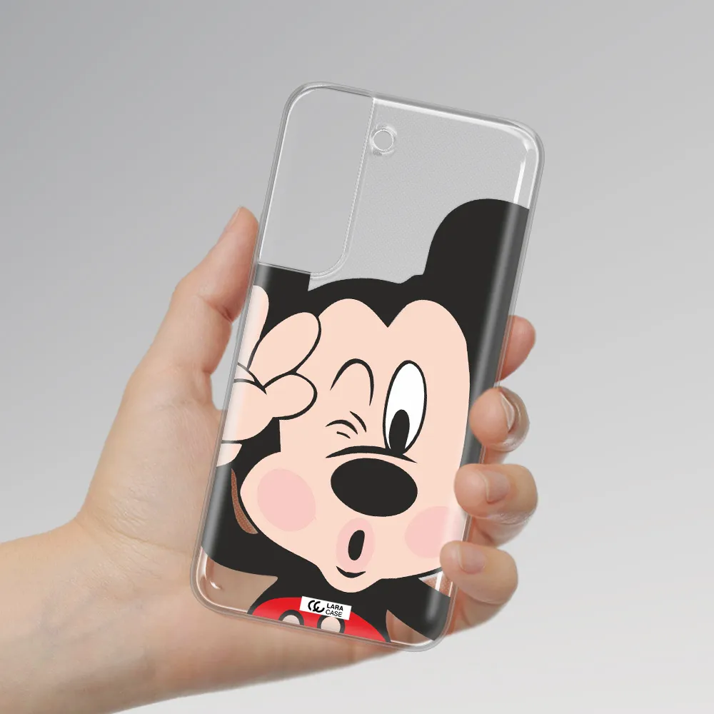 Mickey Mouse Samsung S 22 Clear TPU Case