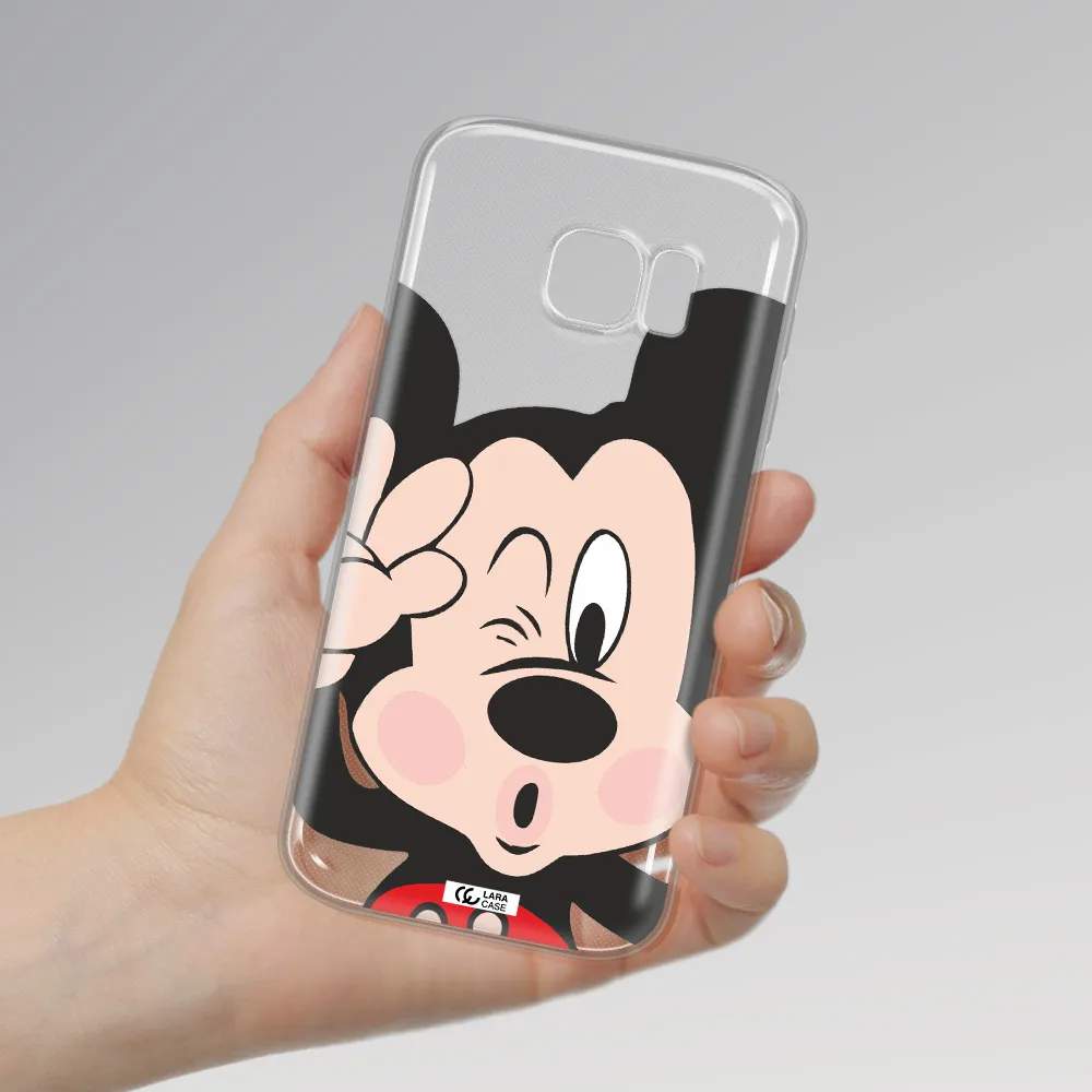 Mickey Mouse Samsung S 7 Clear TPU Case