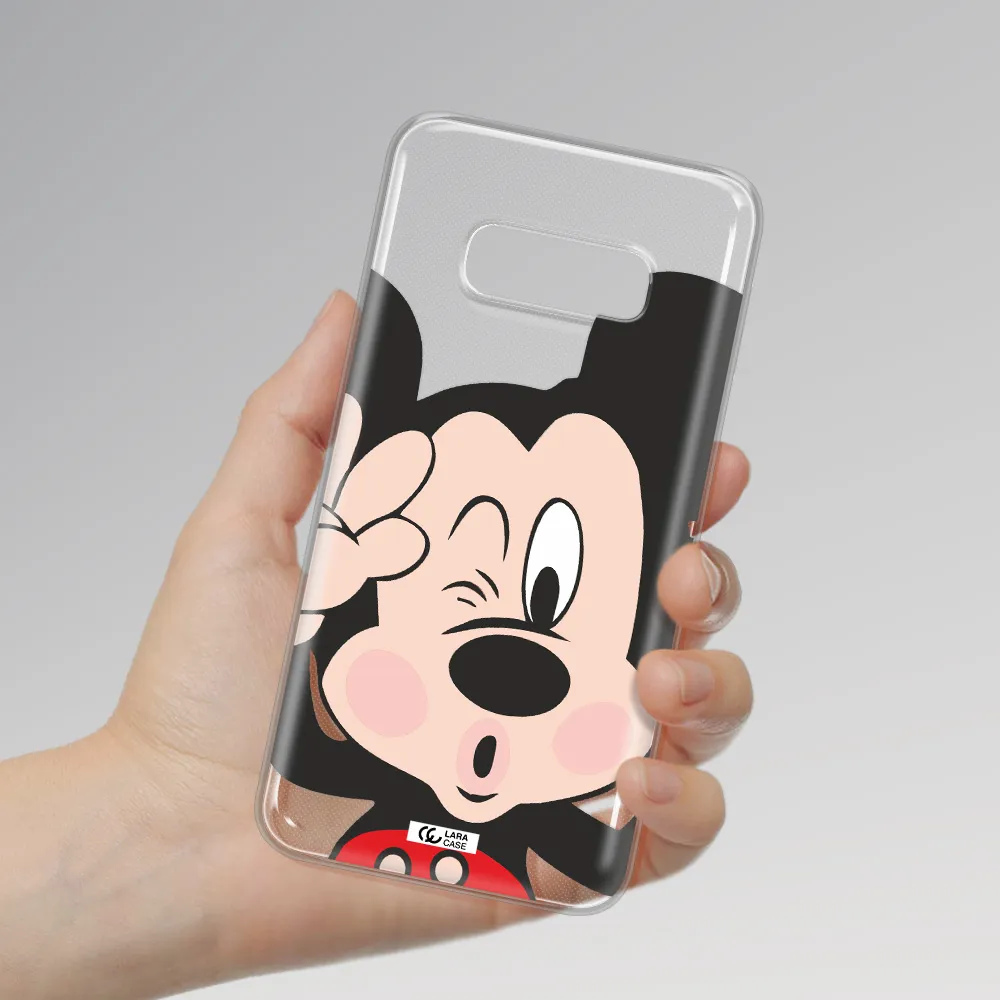 Mickey Mouse Samsung S10e Clear TPU Case
