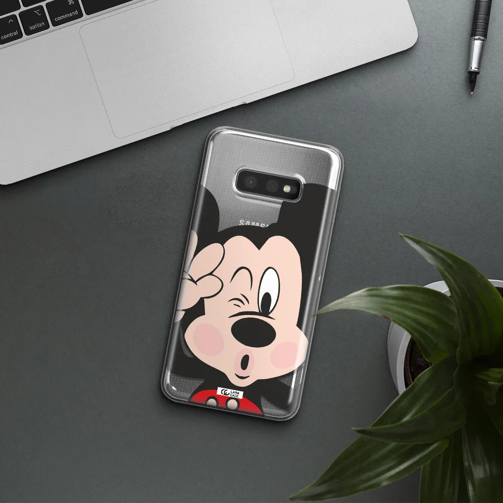 Mickey Mouse Samsung S10e Clear TPU Case