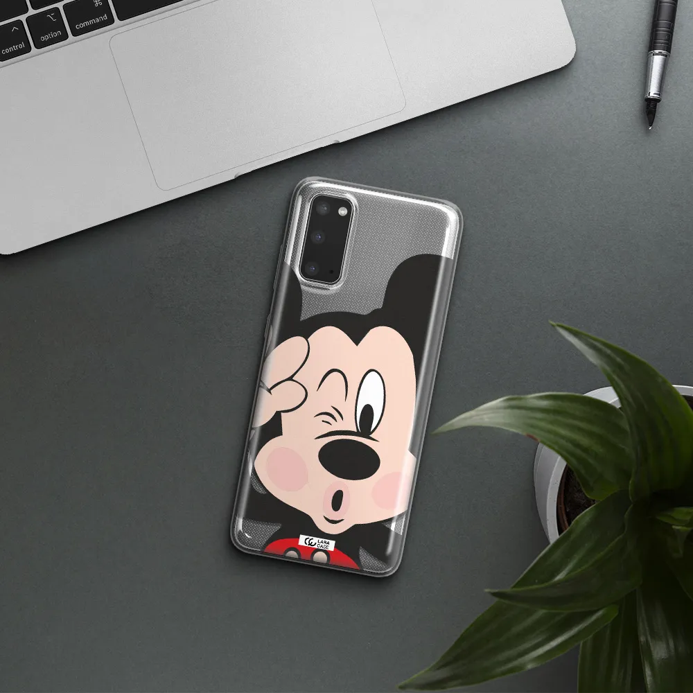 Mickey Mouse Samsung S20 Clear TPU Case