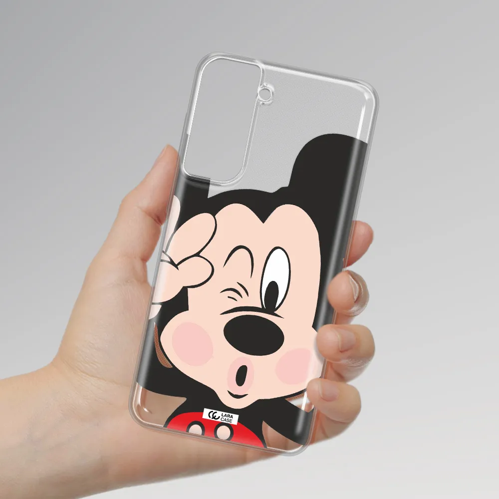 Mickey Mouse Samsung S21 Fe Clear Tpu Case