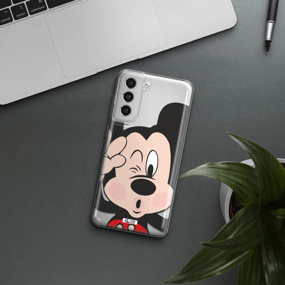 Mickey Mouse Samsung S21 Fe Clear Tpu Case