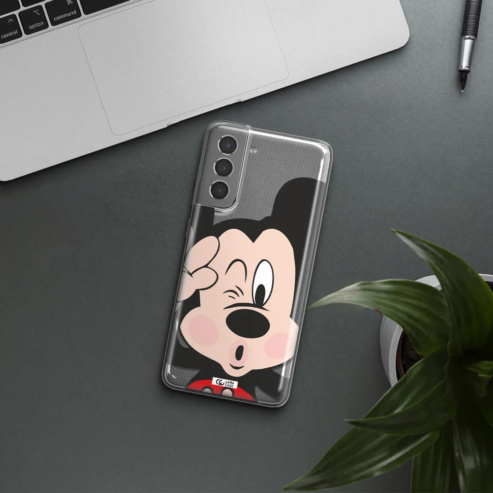 Mickey Mouse Samsung S21 Plus Clear TPU Case