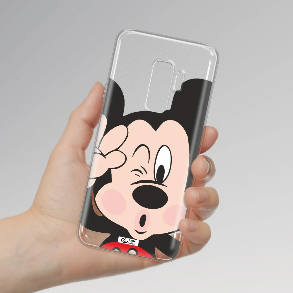 Mickey Mouse Samsung S9 Plus Clear TPU Case