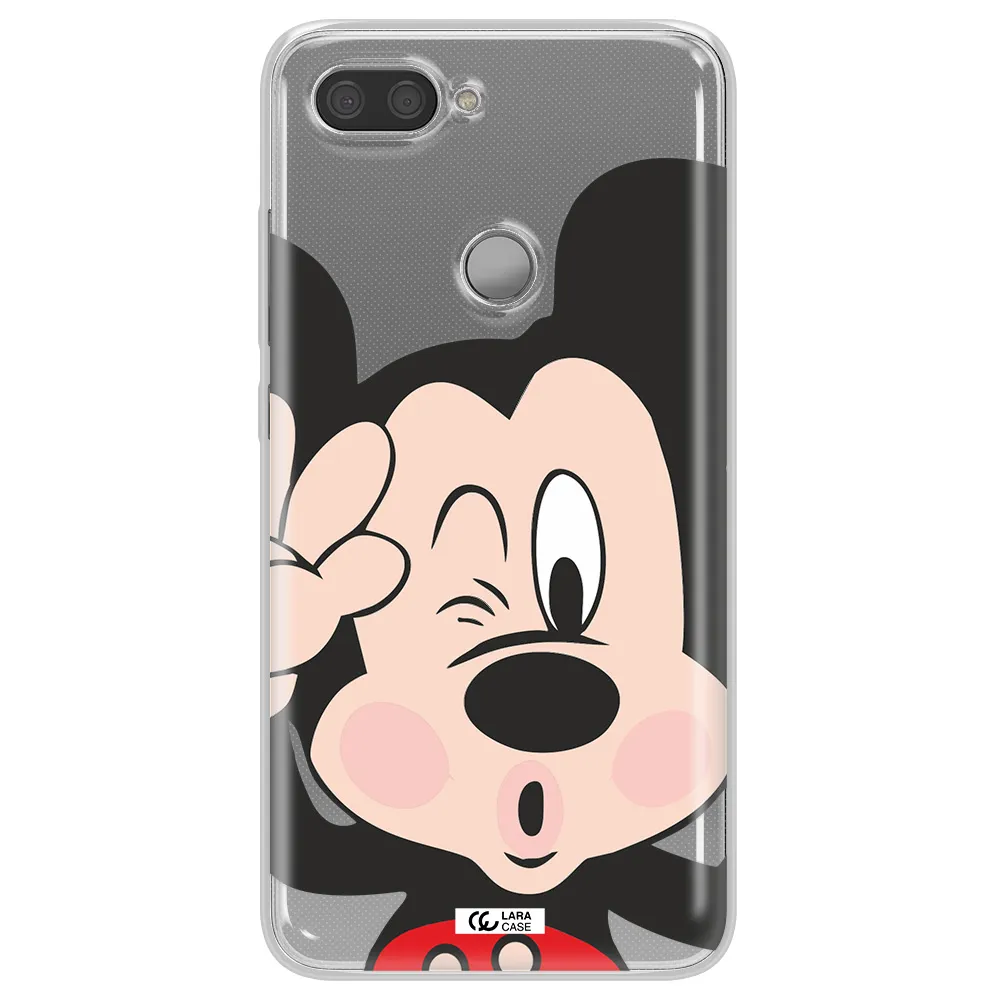 Mickey Mouse Xiaomi Mi 8 Lite Clear TPU Case