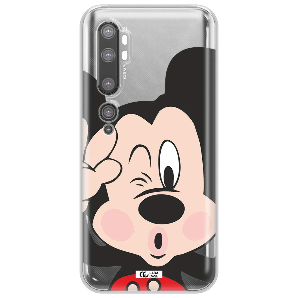 Mickey Mouse Xiaomi Mi Note 10 Clear TPU Case