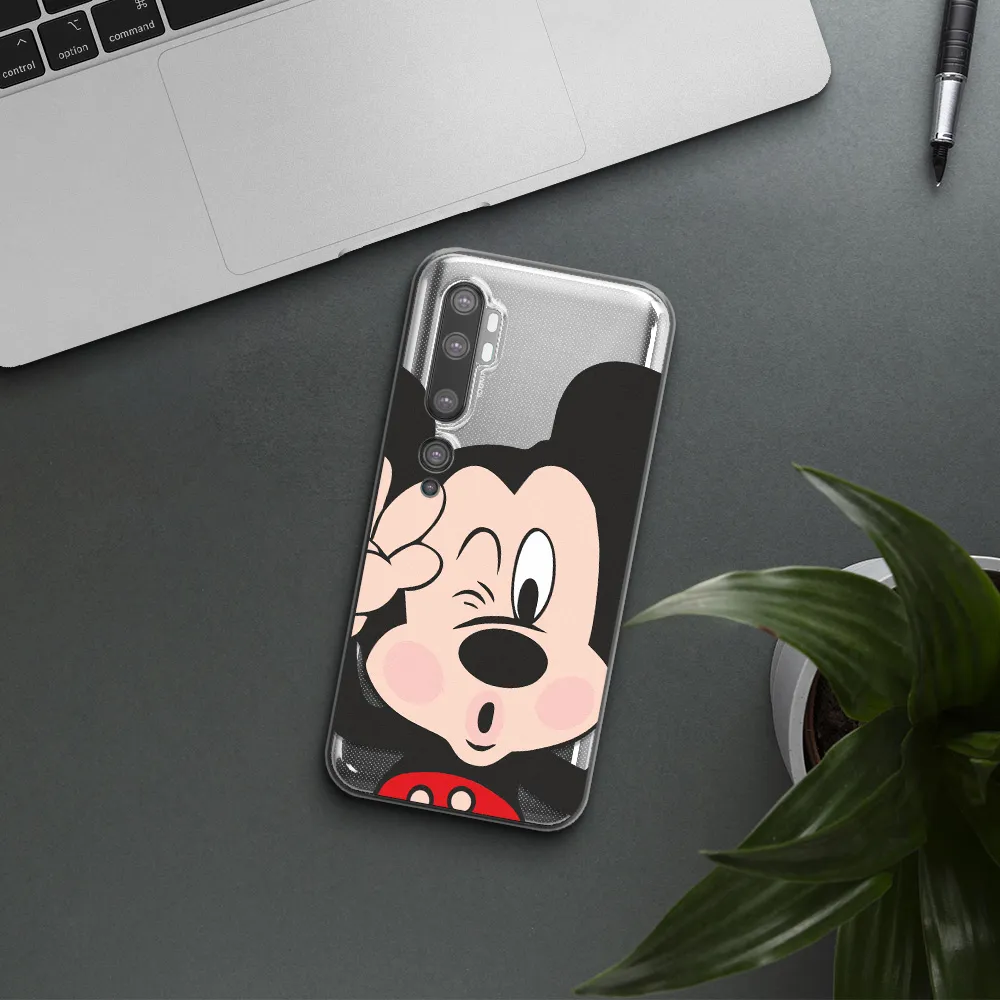 Mickey Mouse Xiaomi Mi Note 10 Clear TPU Case