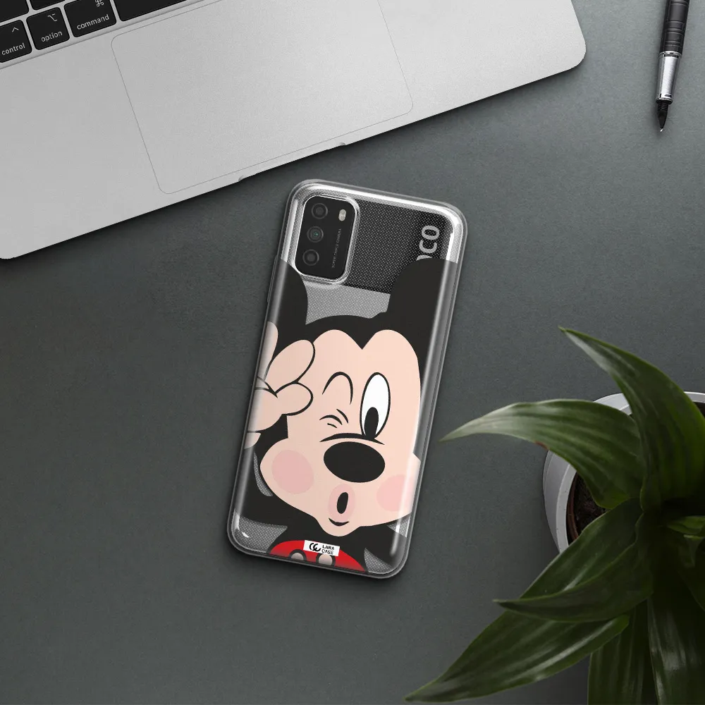 Mickey Mouse Xiaomi Poco M3 Clear TPU Case