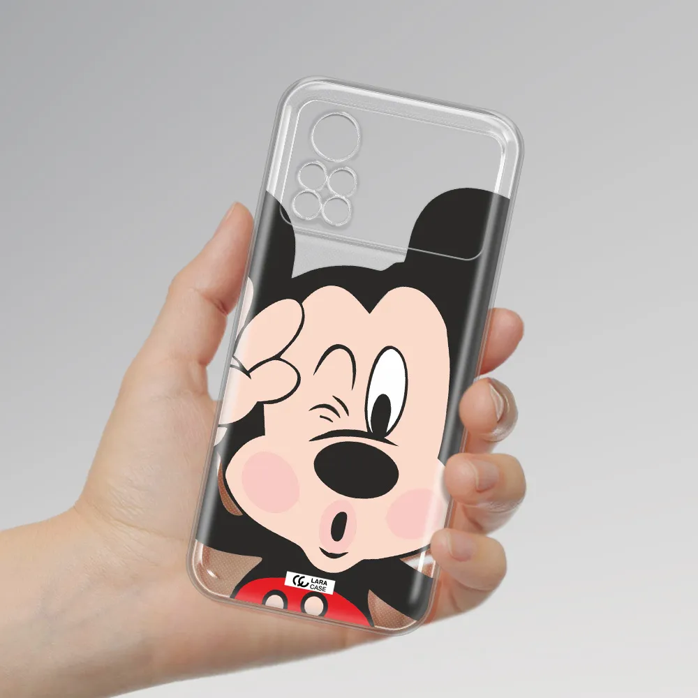 Mickey Mouse Xiaomi Poco X4 Pro Clear TPU Case