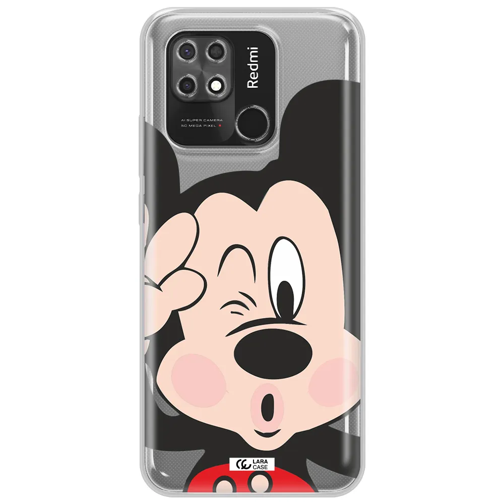 Mickey Mouse Xiaomi Redmi 10C Clear TPU Case