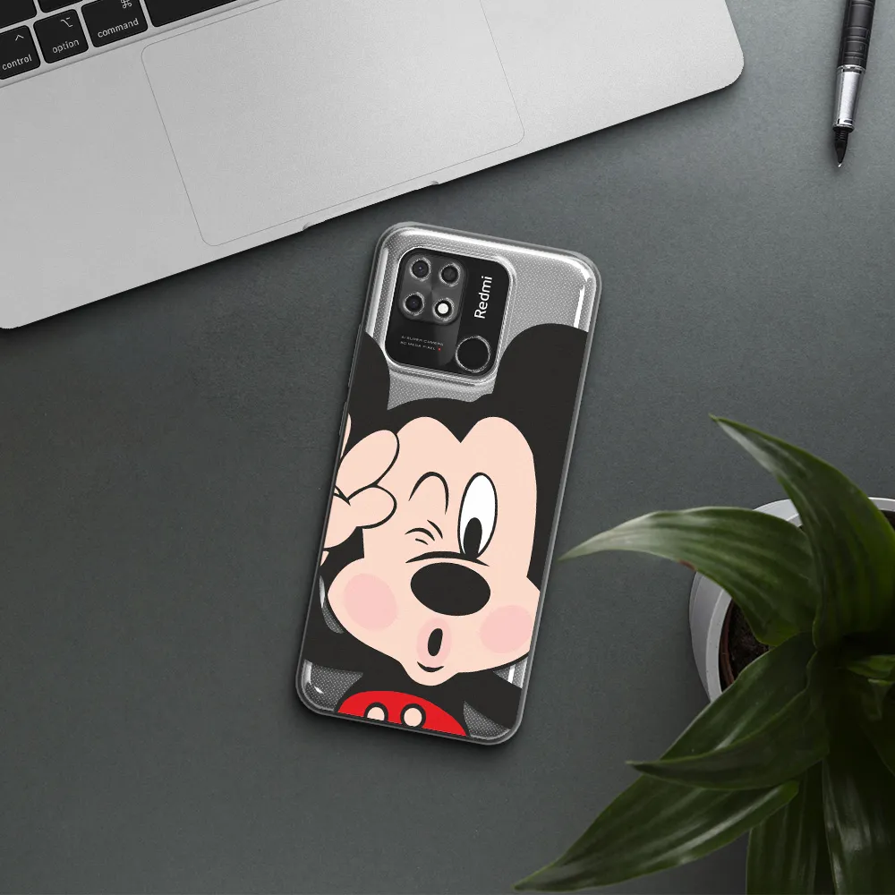 Mickey Mouse Xiaomi Redmi 10C Clear TPU Case