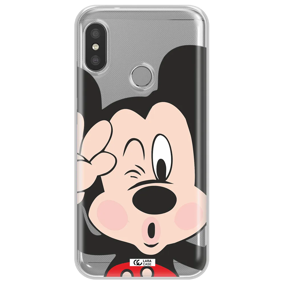 Mickey Mouse Xiaomi Redmi 6 Pro Clear TPU Case