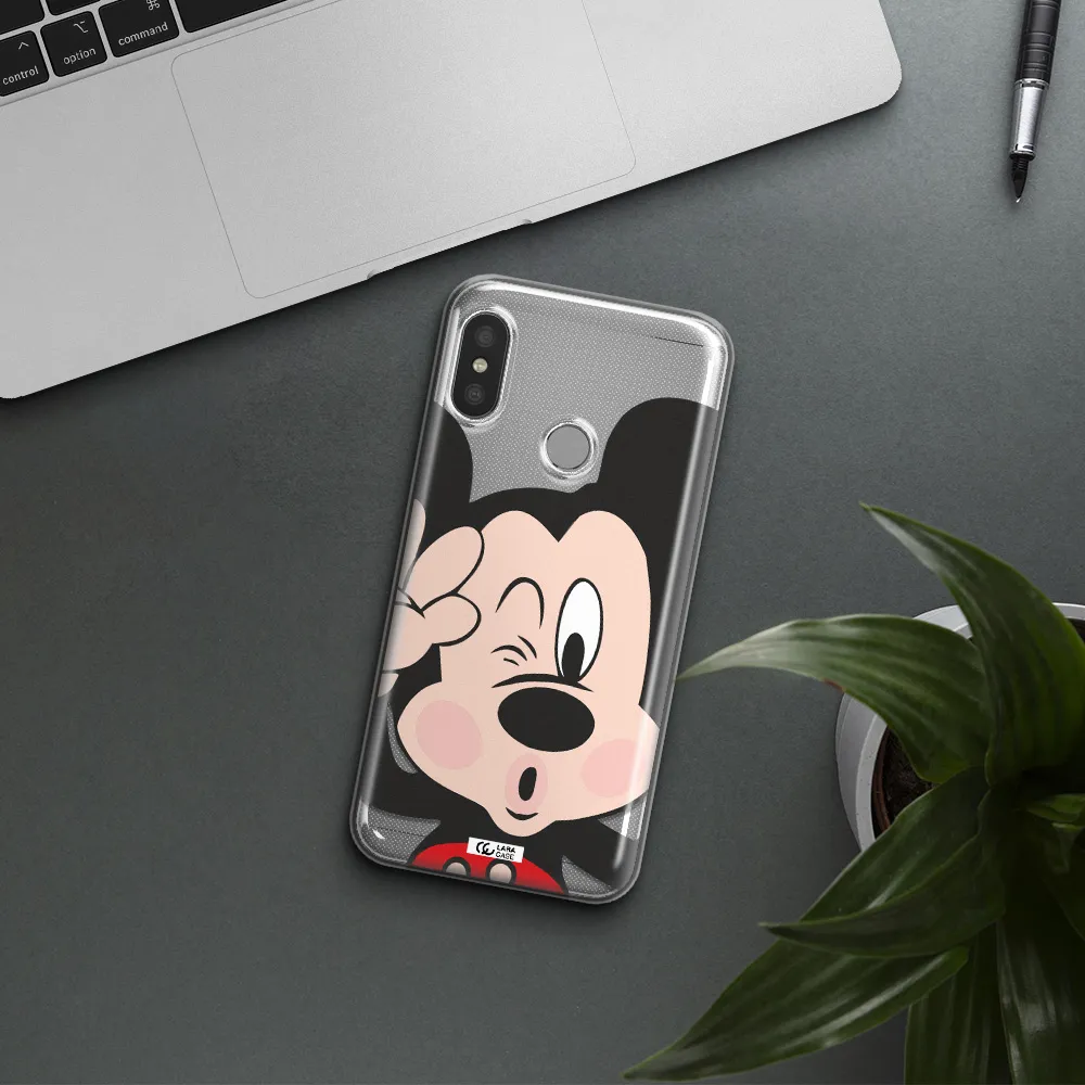 Mickey Mouse Xiaomi Redmi 6 Pro Clear TPU Case