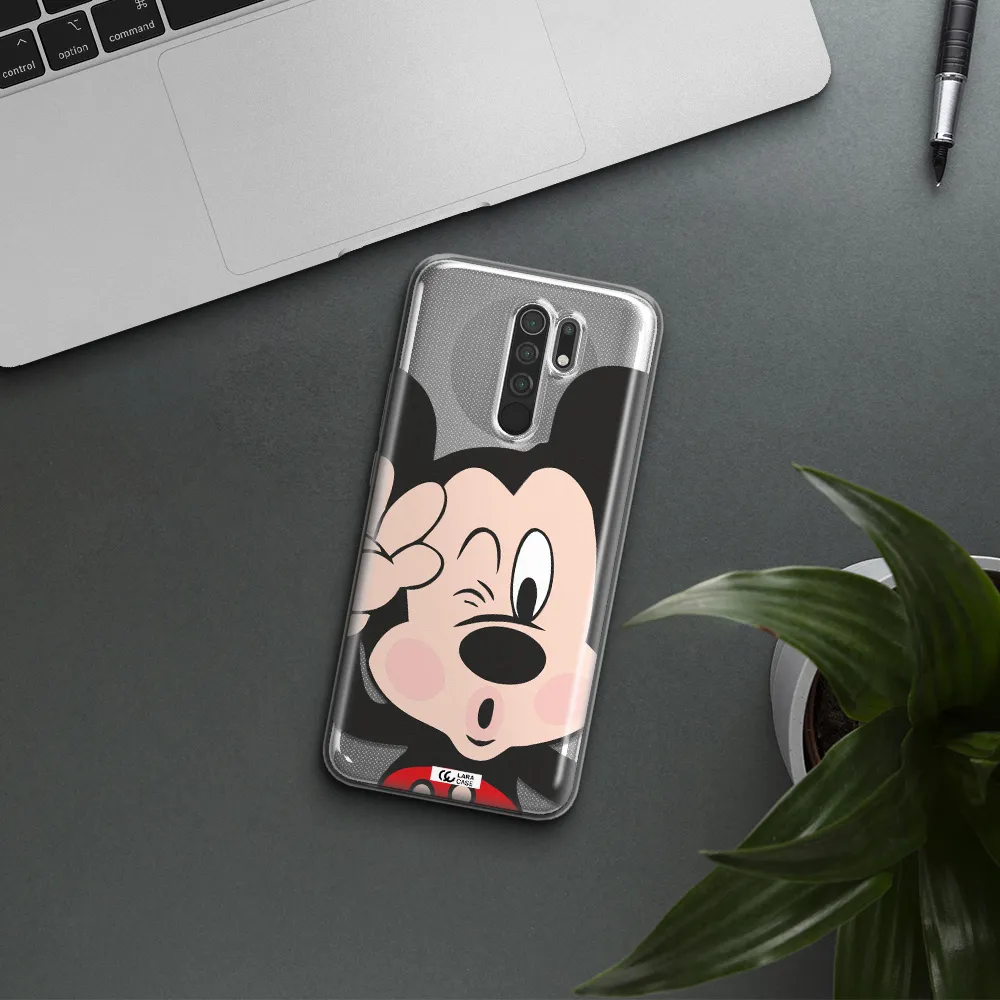 Mickey Mouse Xiaomi Redmi 9 Clear TPU Case